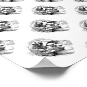 Mock Me ~ Geschenkpapier 16x12 Poster