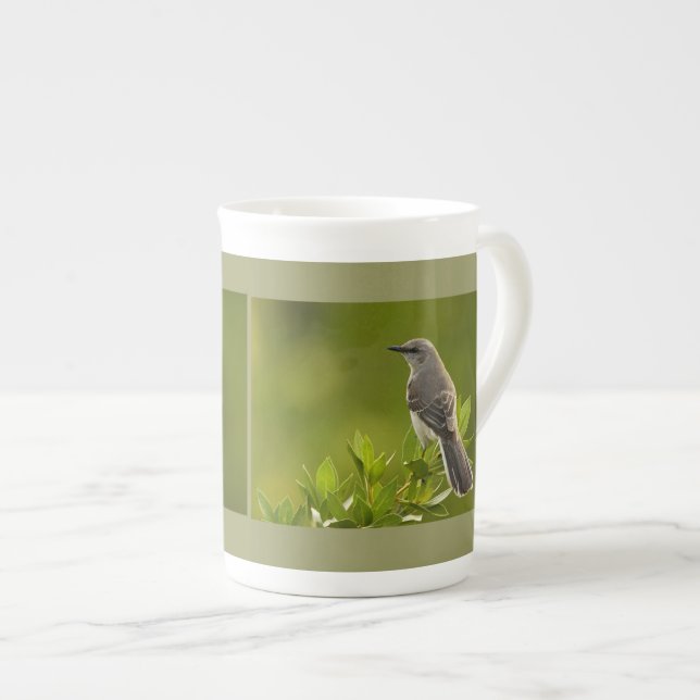 Mockingbird Bird Lovers Geschenke Prozellantasse (Vorderseite Rechts)