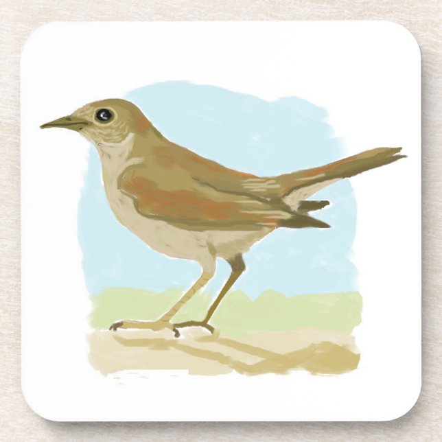 Mockingbird Getränkeuntersetzer (Vorderseite)