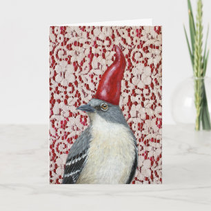 Mockingbird-Gnome auf der Weihnachtskarte Karte