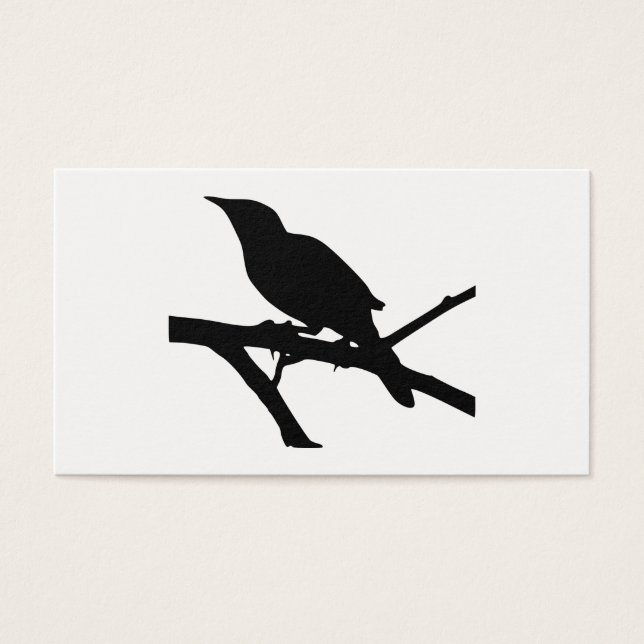 Mockingbird Silhouette (Vorderseite)
