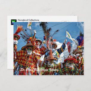 Mocko Jumbies USVI Postkarte