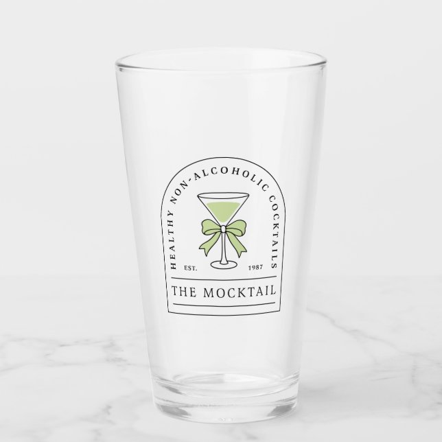 Mocktail non alcoholic cocktail alcohol free party glas (Vorderseite)