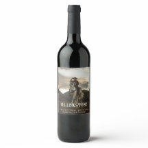 Mockup Yellowstone Western Custom Wine Labels
