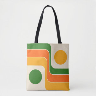Mod 1970er Jahre Retro-Stil geometrisches Design