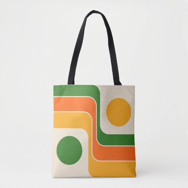Mod 1970s Retro Style Geometric Design (Vorderseite)