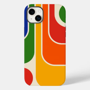 Mod 1970s Retro Style Geometric Design Case-Mate iPhone 14 Plus Hülle