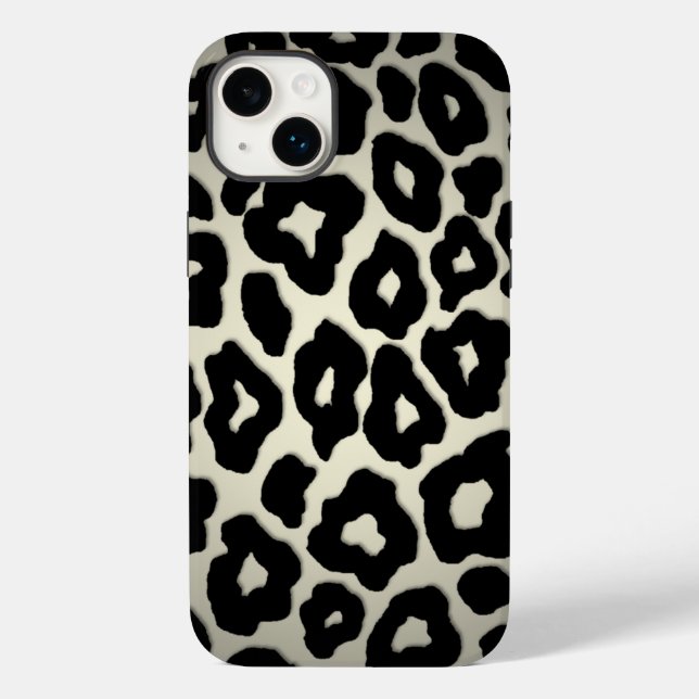 Mod 3D Leopard Case-Mate iPhone Hülle (Rückseite)