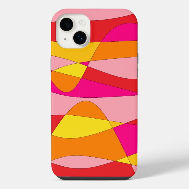 Mod Abstrakt iPhone Hülle (Rückseite)
