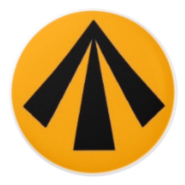 MOD Arrow  Keramikknauf (Vorderseite)