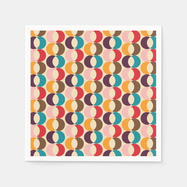 MOD ARROWS BEIGE SERVIETTE (Vorderseite)