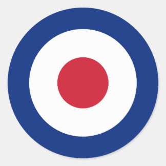 Mod-Aufkleber Runder Aufkleber