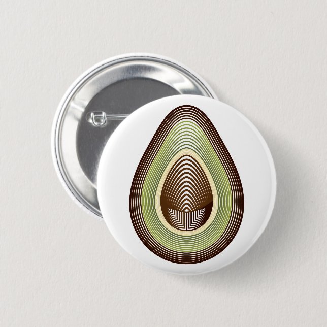 Mod avocado button (Vorne & Hinten)