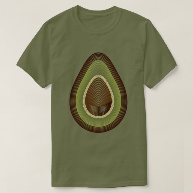 Mod avocado T-Shirt (Design vorne)