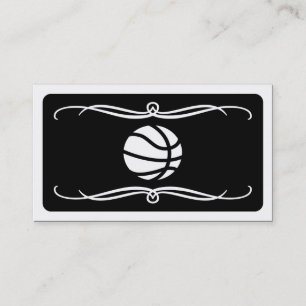Mod-Basketball (Farbe anpassbar) Visitenkarte