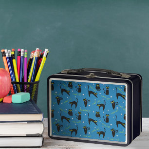 Mod Black Cats Individuelle Name Metall Brotdose