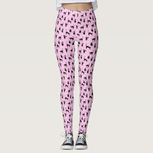 Mod Black Cats Leggings