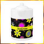 Mod Black Floral<br><div class="desc">Freuen Sie sich auf ein Mod-Schwarz-Blumendesign.</div>