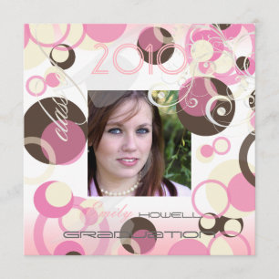 Mod Blasen/Swirls/Damask/Graduierungen Einladung