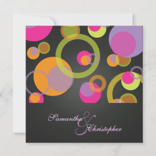 Mod-Blasen/zeitgenössische Einladungen