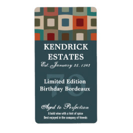 Mod Blue Birthday Wine (375 ml)