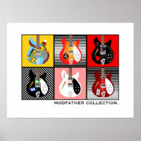 Mod Brit Pop Elektrogitarrenkollektion