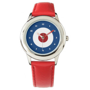 Mod-Bullaugen-Bogenschießen-Ziel Armbanduhr