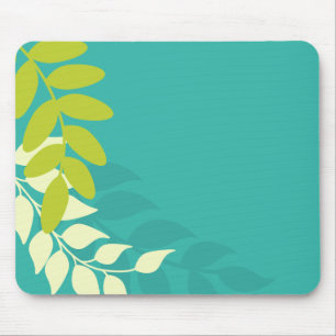 Mod-buntes Blätter Mousepad