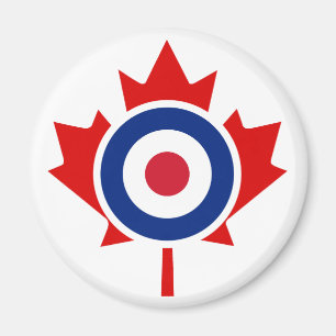 Mod Canada Curling Hockey Target Magnet