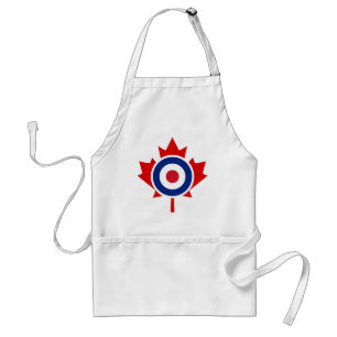Mod Canada Curling Hockey Target Roundel Schürze