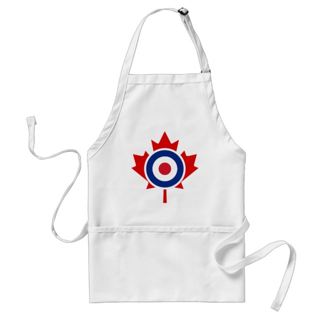 Mod Canada Curling Hockey Target Roundel Schürze (Vorne)