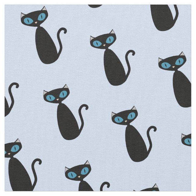 Mod Cat Fabric Stoff (Nahaufnahme)