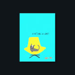 Mod Cats - Was ist nicht zu Liebe? Leinwanddruck<br><div class="desc">Mod Katzen I von Blanckslate. Enthält eine Katze mit einem humorvollen Phrase-Set vor einem hellen Hintergrund. | 140496D</div>