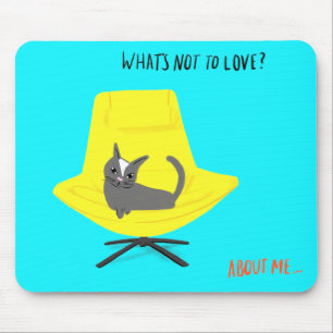 Mod Cats - Was ist nicht zur Liebe? Mousepad