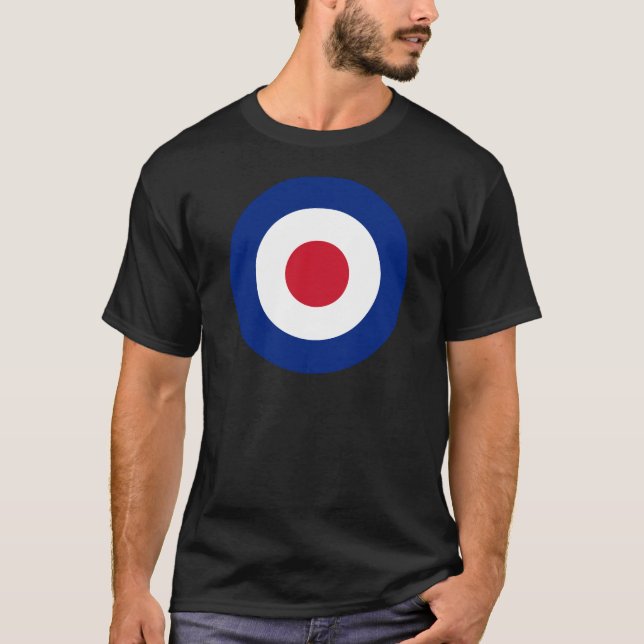 Mod - Classic Roundel - Ziel für das Bogenschießen T-Shirt (Vorderseite)