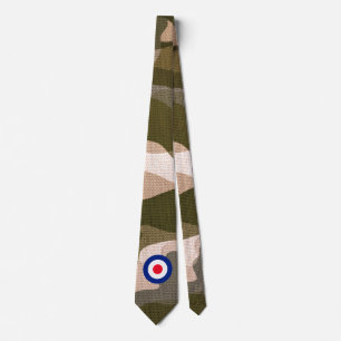Mod Classic Target auf Camouflage Krawatte