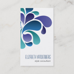 Mod-coole Bewegungs-Geschäfts-Karte Visitenkarte