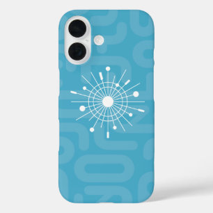 MOD Cooles Weihnachten Atomsputnik Snowflake Weihn iPhone 16 Hülle