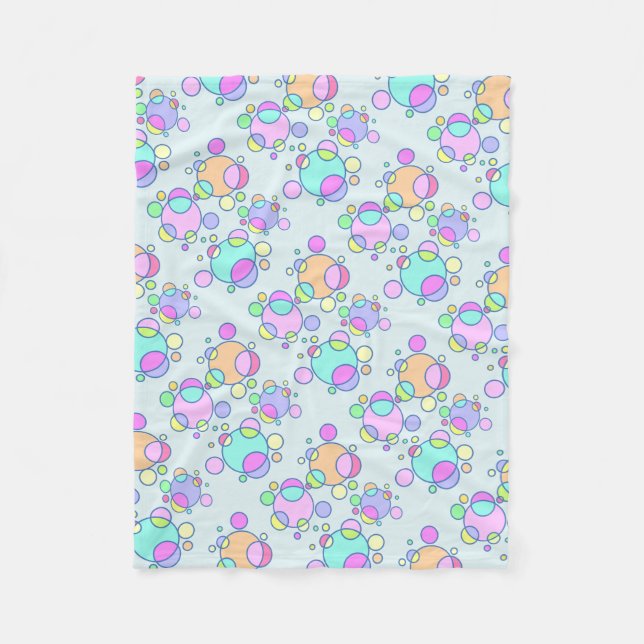 Mod Cosmic Custom Fleece Blanket (Vorderseite)