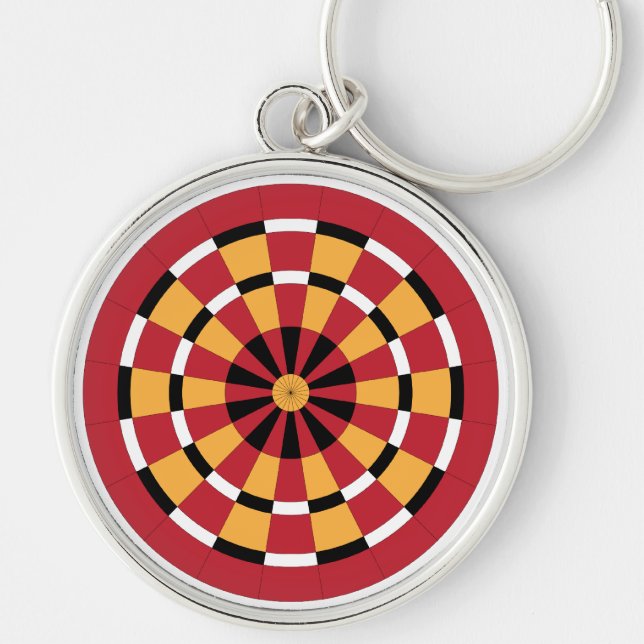 Mod Dartboard Schlüsselanhänger (Vorne)