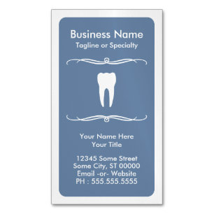 Mod Dentist Magnetic Magnetische Visitenkarte