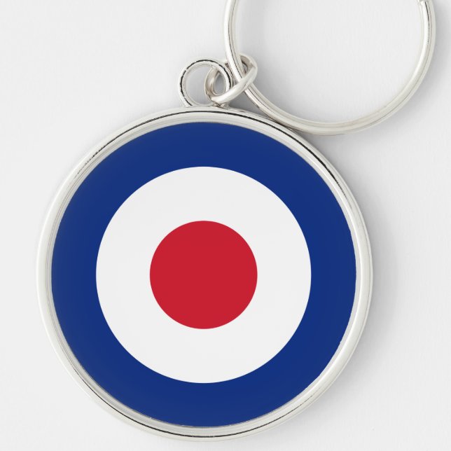 Mod Fashion British Design Keyring Scooter / Vespa Schlüsselanhänger (Vorne)