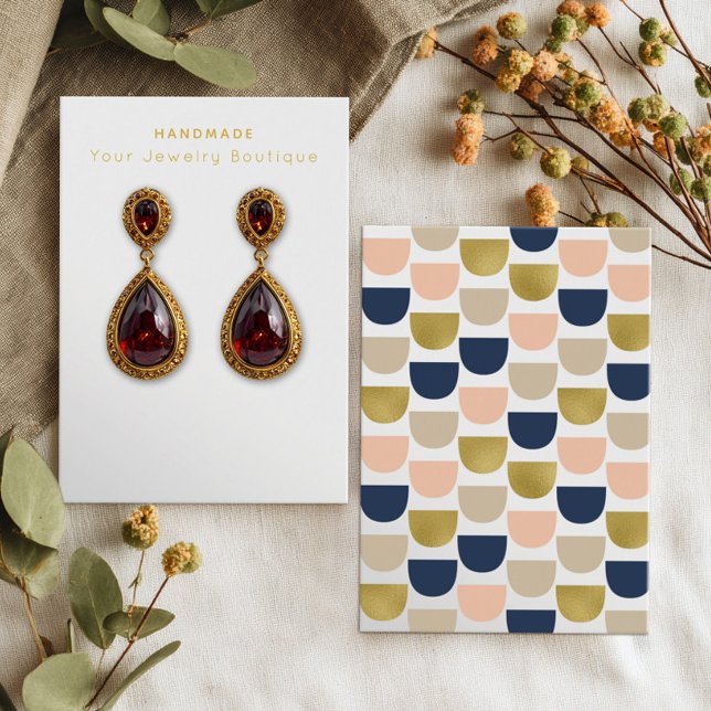 Mod Fish Sctern Muster Earring Display Cards (Von Creator hochgeladen)