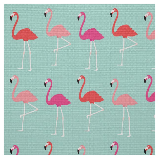 Mod Flamingos Stoff (Muster)