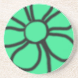 Mod Floral Untersetzer (grün)