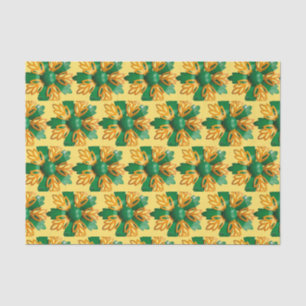MOD Flower Floral - Retro 60er Sommer Geburtstagsf Seidenpapier