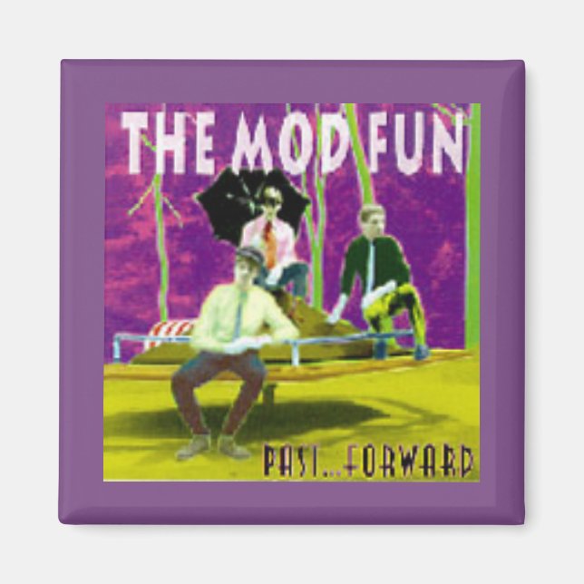 MOD FUN Vorwärts beste CD-Kunst Magnet (Vorne)