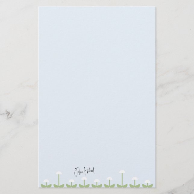 Mod Garden Briefpapier (Vorderseite)