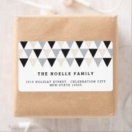 Mod Geometrische Dreiecke-Urlaubsadresse für Neuja