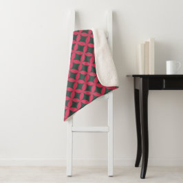 Mod geometrischer Retro aus dem Mittelalter Modern Sherpadecke